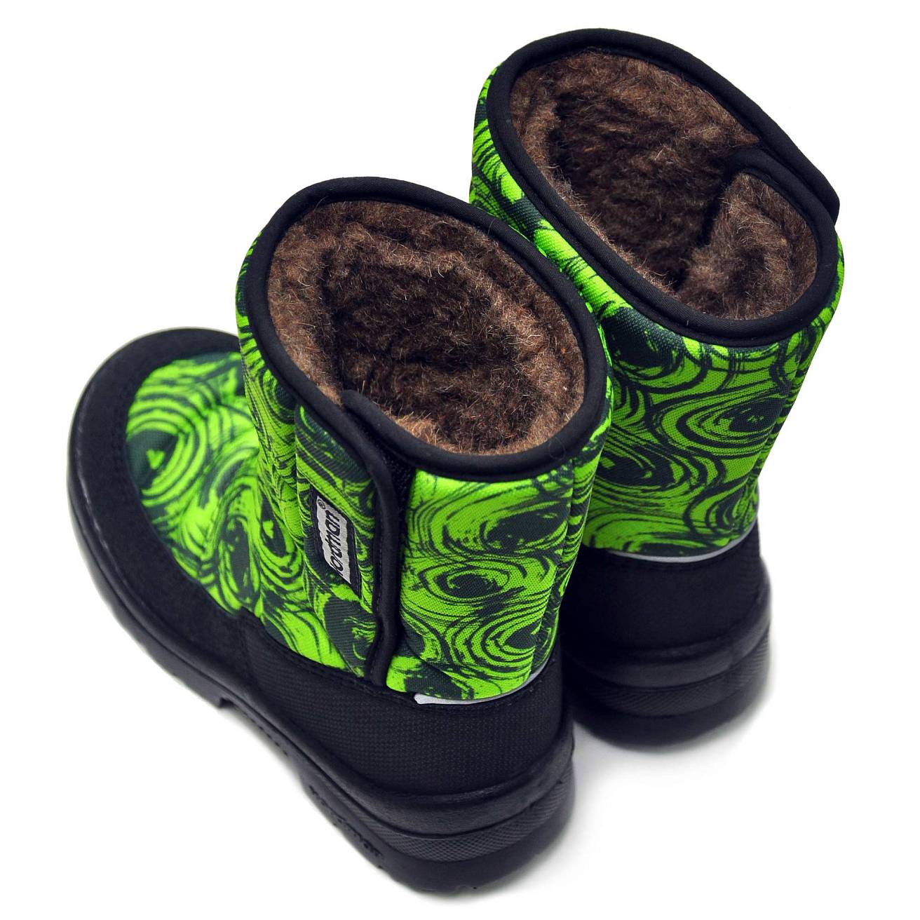 Зимние детские сапоги Nordman Lumi  на липучке KRUGI LIME №7 - фото 6