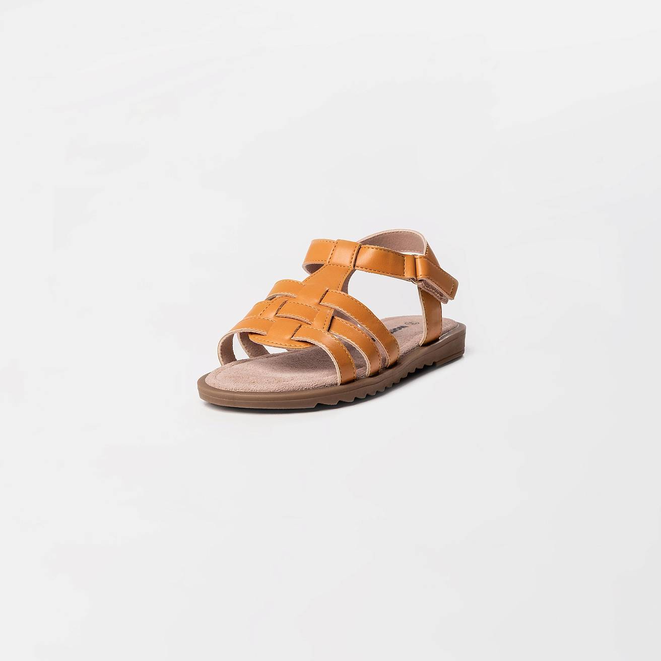 Босоножки детские летние оранжевый - фото 5