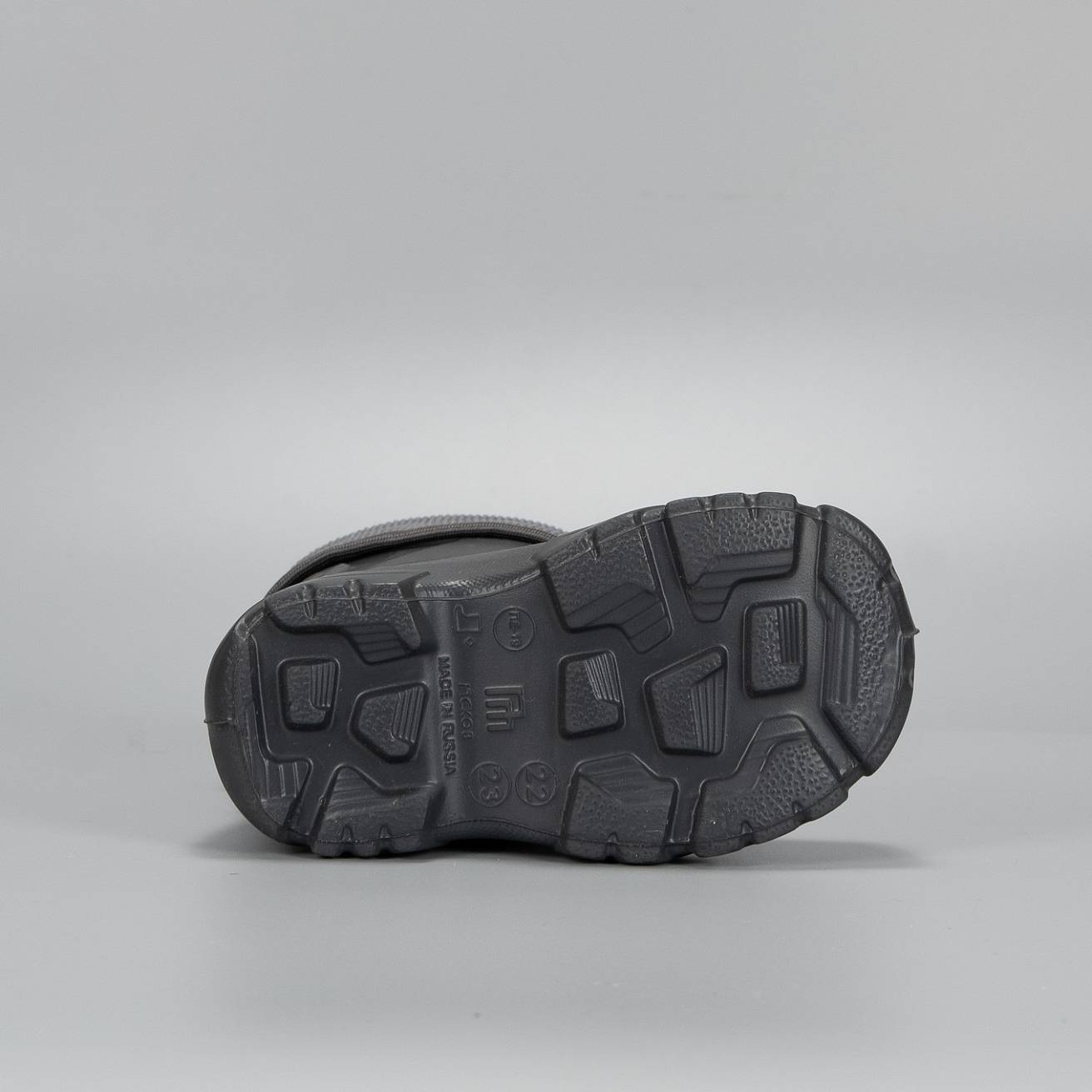 Сапоги детские Nordman Kids со съемным флисовым утеплителем серые - фото 7