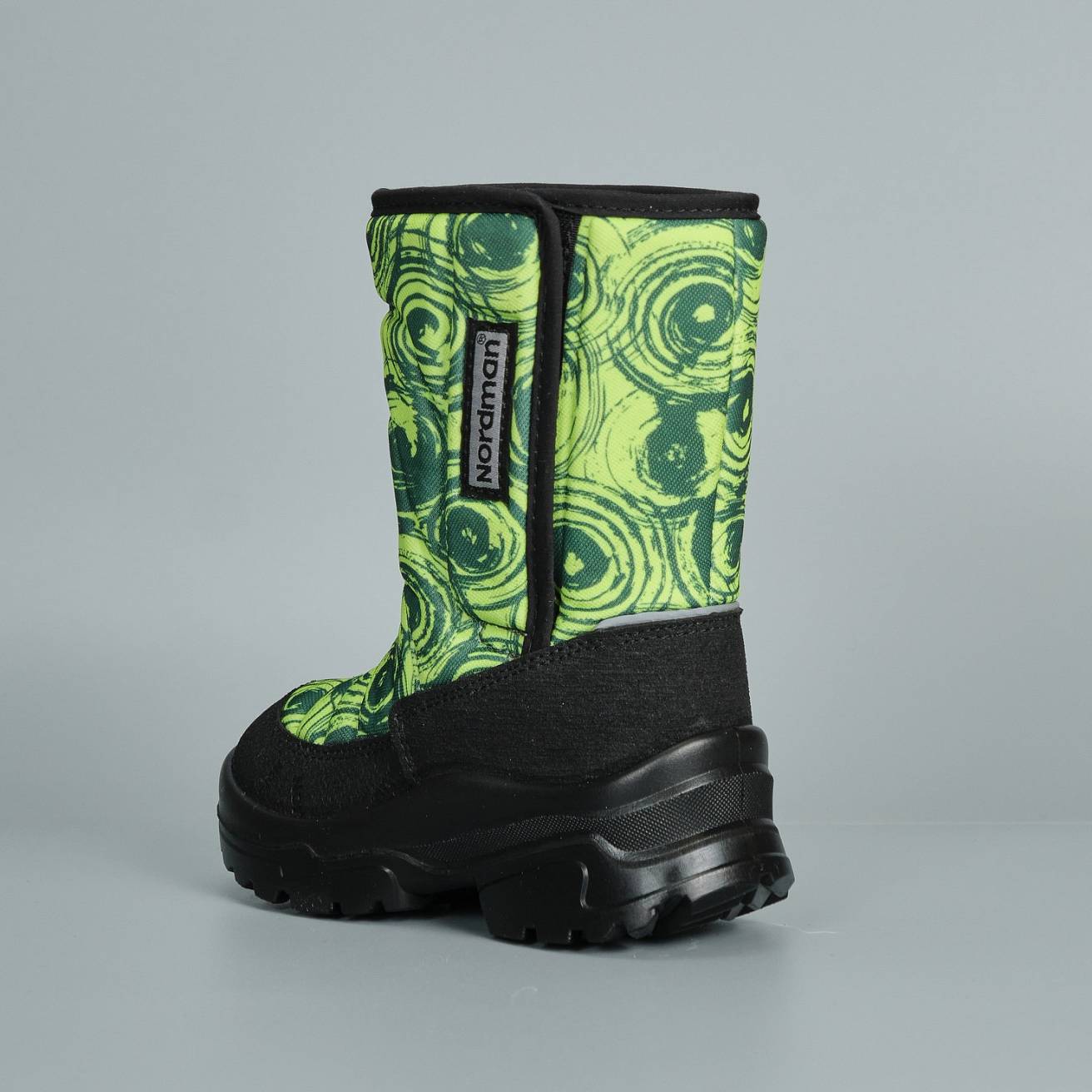 Зимние детские сапоги Nordman Lumi  на липучке KRUGI LIME №7 - фото 5