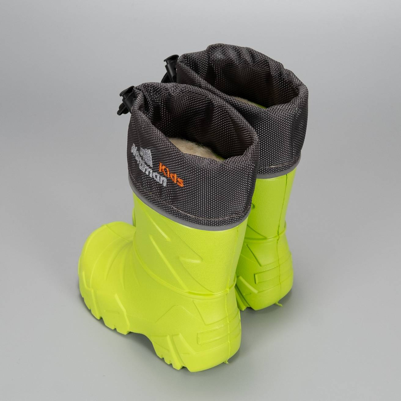 Сапоги Nordman Kids из ЭВА cо съемным мехом лайм - фото 7