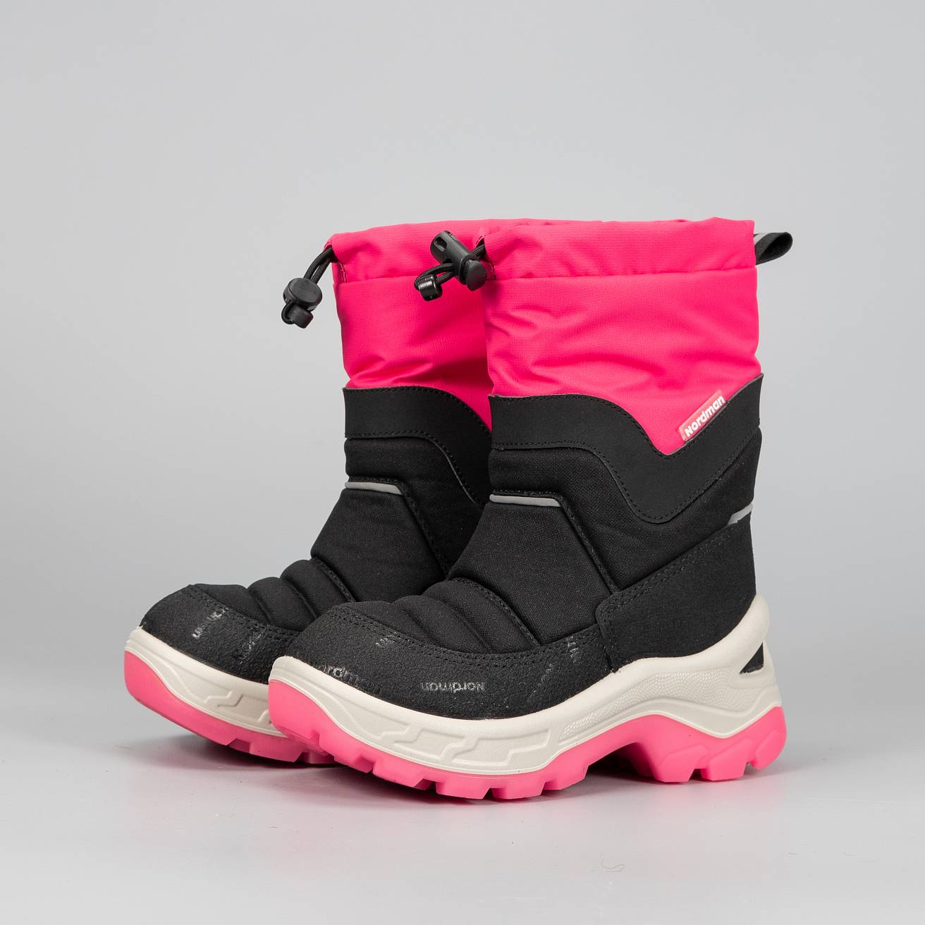 Детские сапоги Nordman T-REX LED розовые - фото 3