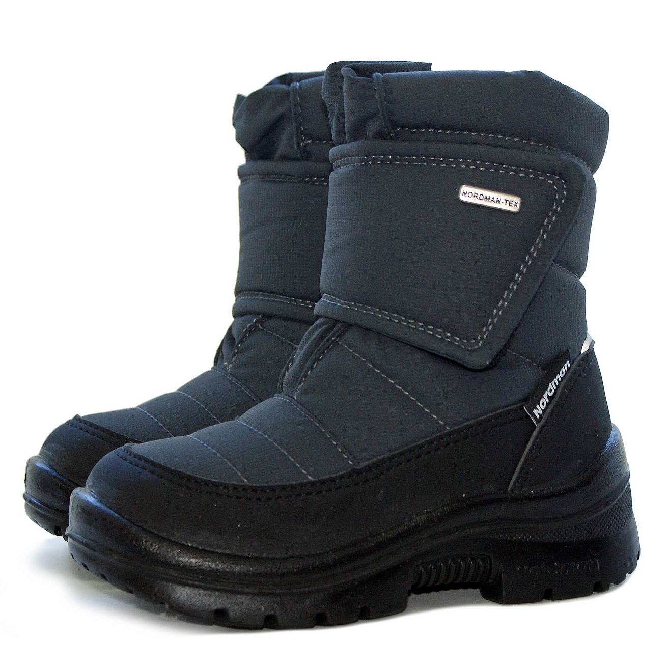 Зимние детские сапоги Nordman Smart темно-серые - фото 2