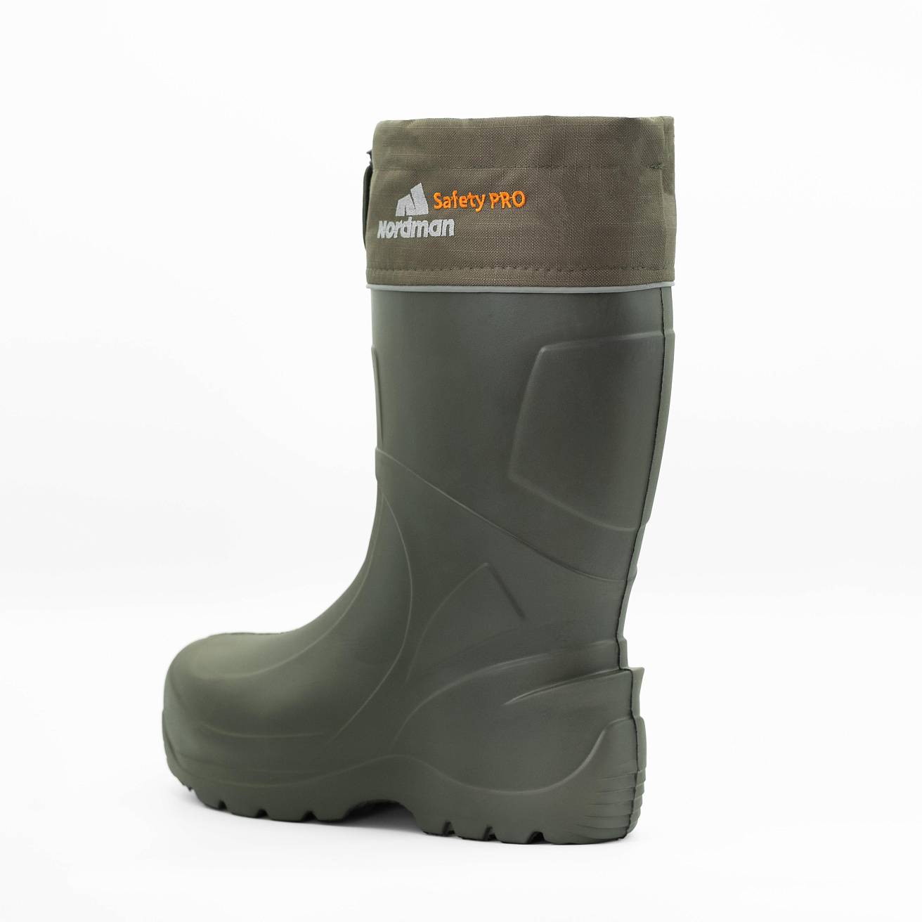 Nordman Safety Pro сапоги с пласт. подносками и антипрок.метал.стельками ,цвет олива - фото 3