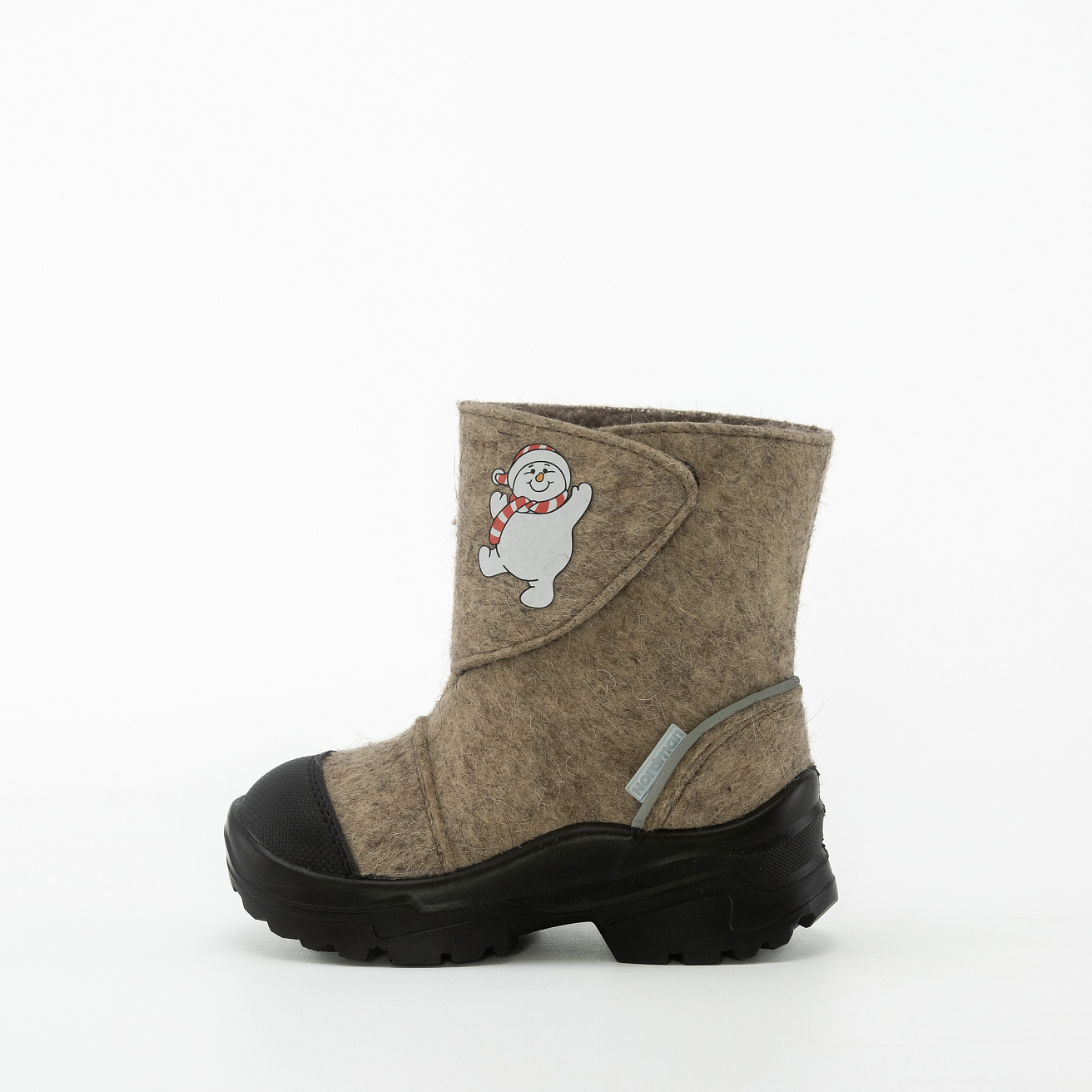 Валенки Nordman на липучке тёмно-серые - фото 5