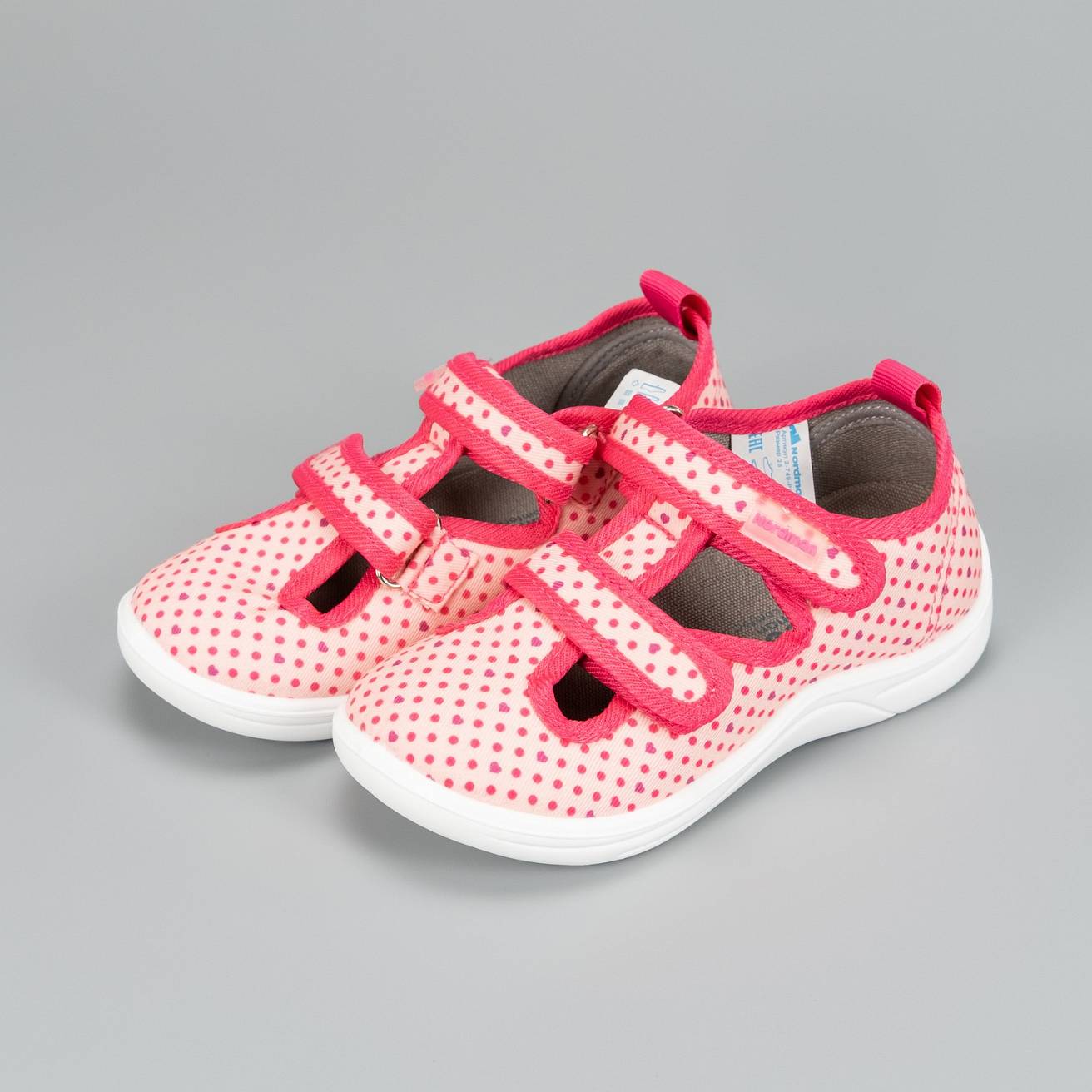 Тапочки детские Nordman Stars розовые - фото 6