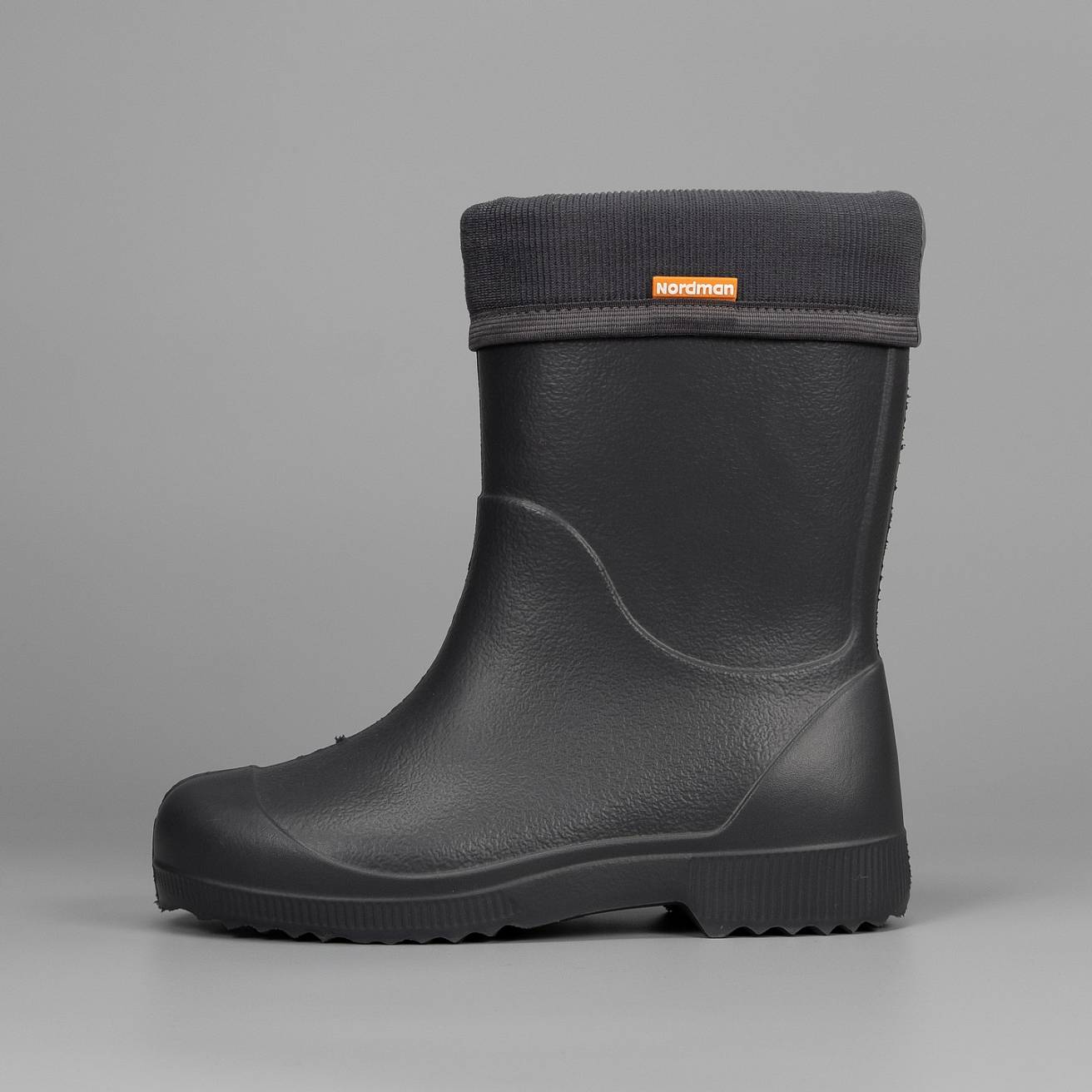 Сапоги детские Nordman Jet со съёмным флисовым утеплителем серые - фото 3