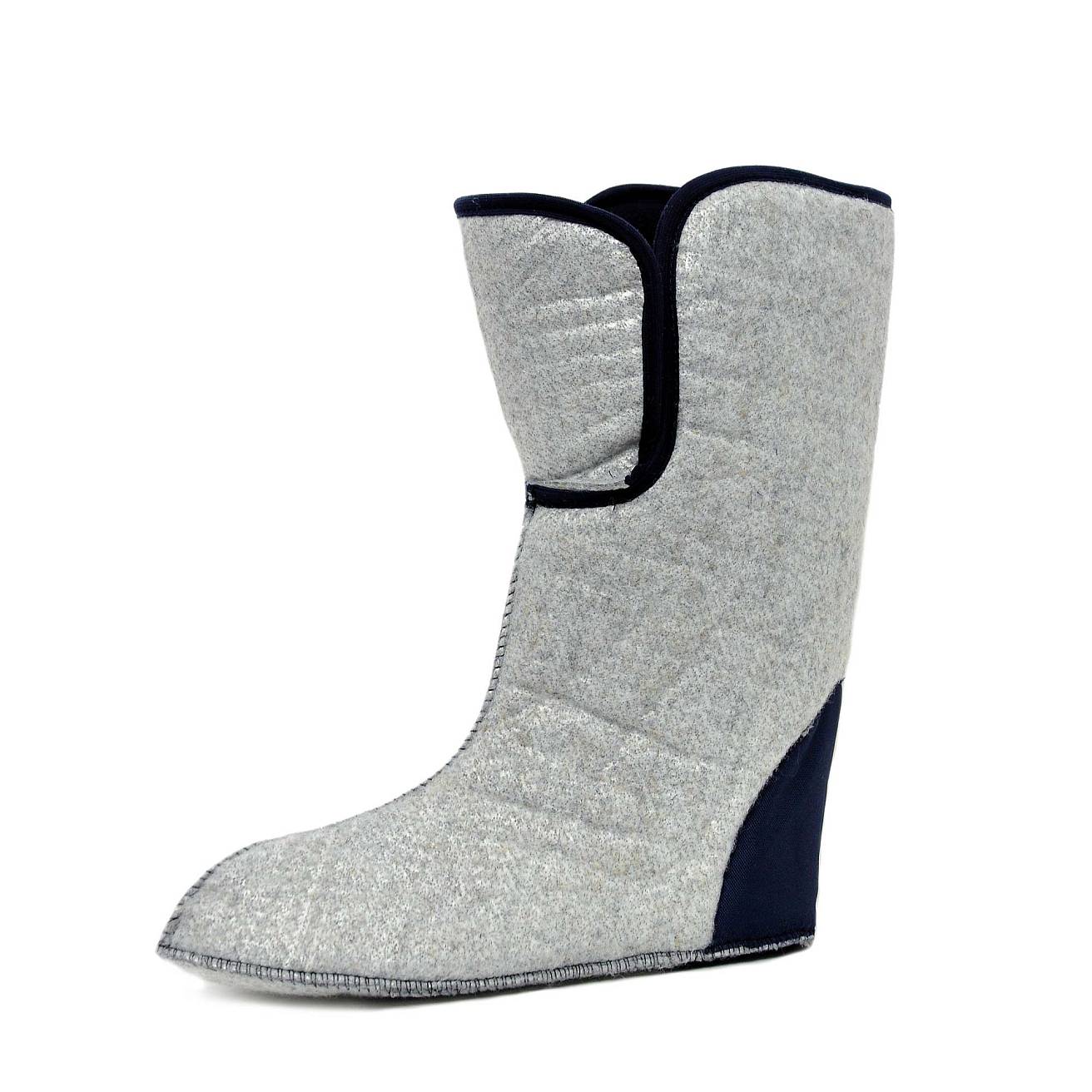 Сапоги Nordman Quaddro с защищенной подошвой ТЭП и флисовым вкладышем до -70С черные с желтым - фото 7