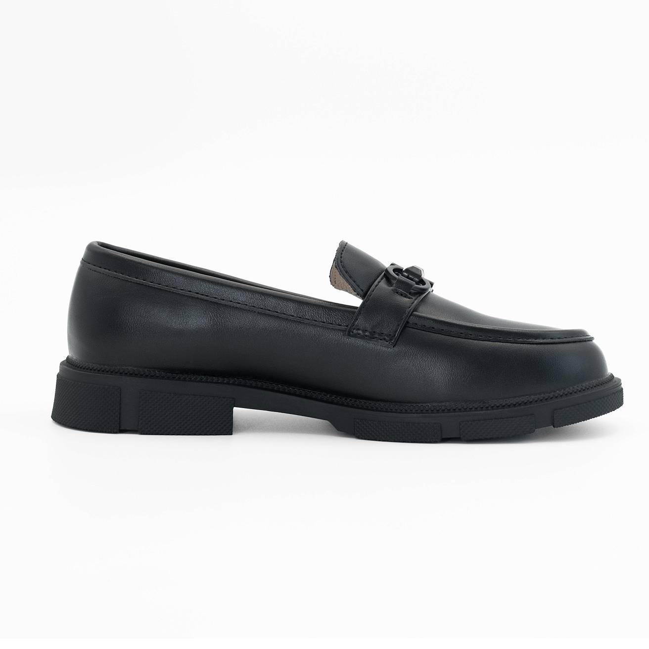 Лоферы Nordman для девочек цвет черный - фото 5