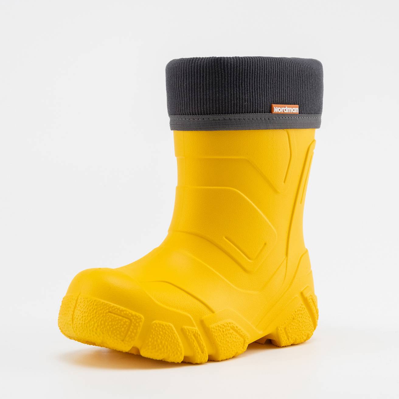 Сапоги детские Nordman Kids 2.0 со съемным флисовым утеплителем жёлтые - фото 3