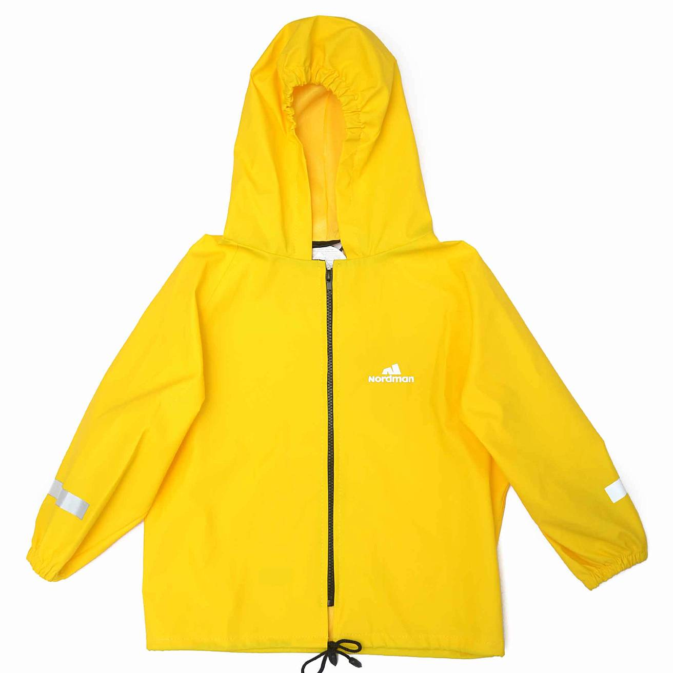 Куртка детская Nordman водонепроницаемая желтая - фото 1