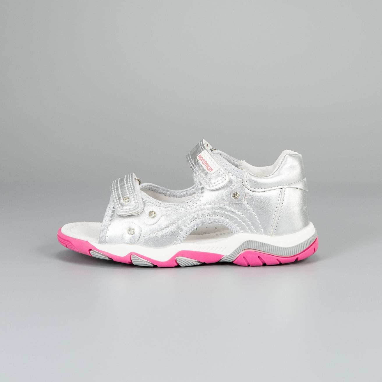 Сандалики детские Nordman Boom Серебряный - фото 2