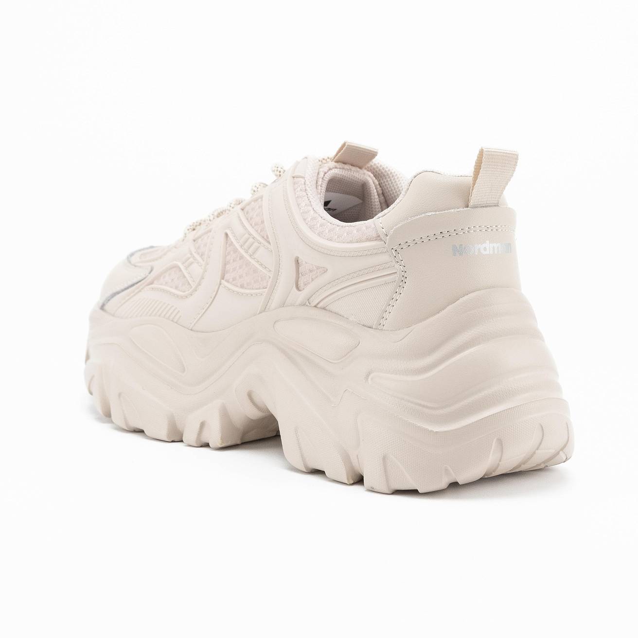 Женские кроссовки Nordman бежевые - фото 4