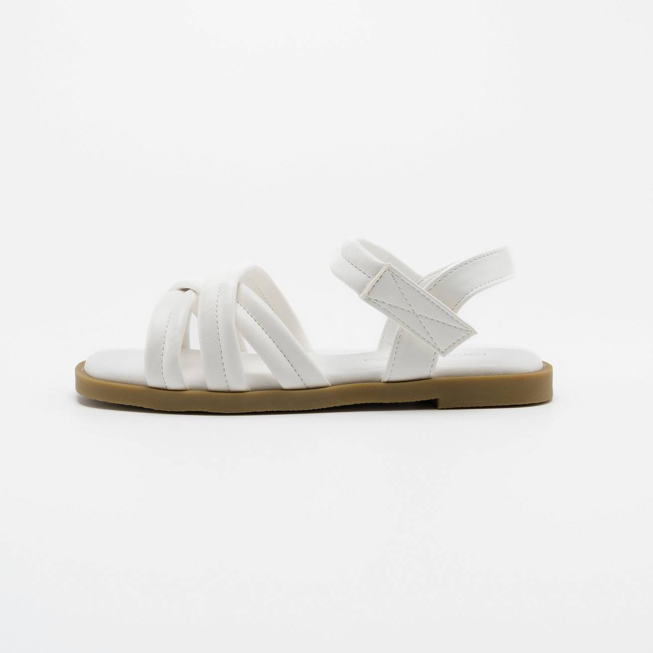 Босоножки детские летние белые - фото 4