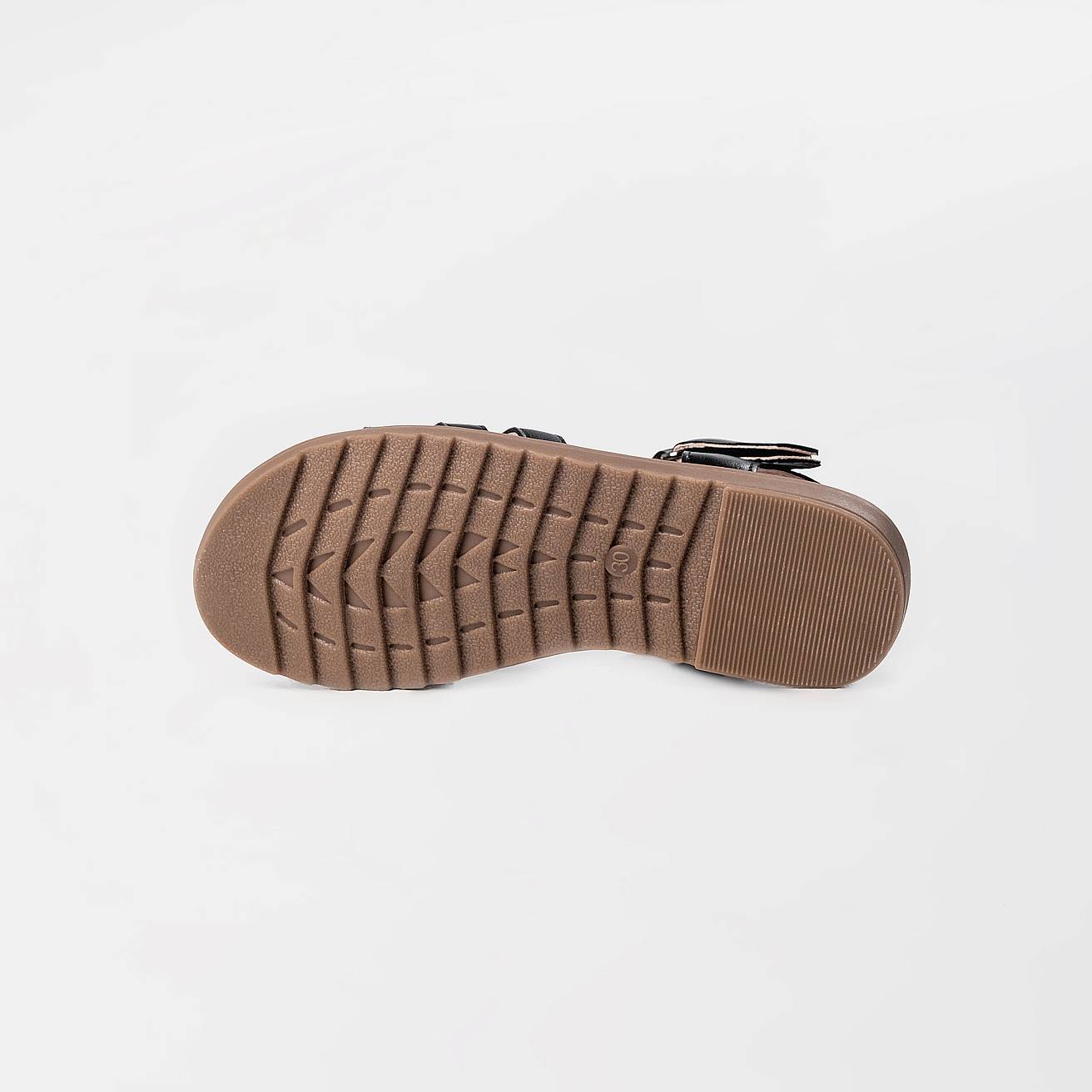 Босоножки детские летние чёрные - фото 9