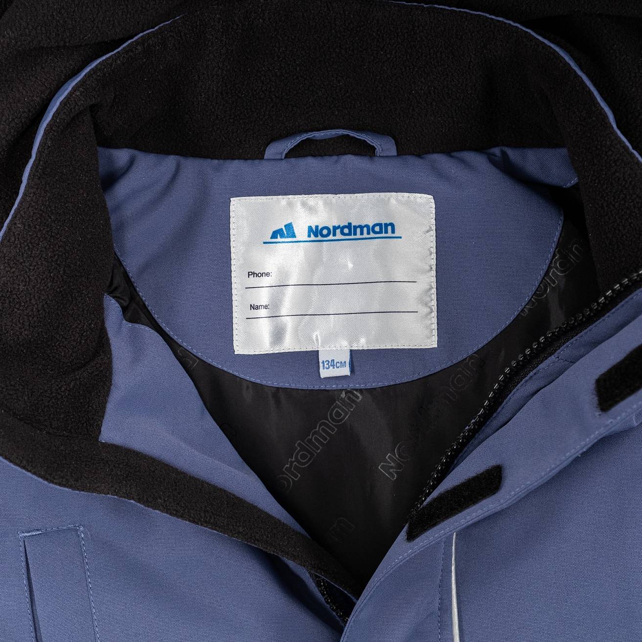 Nordman Wear куртка-парка утеплённая темно-синяя - фото 10