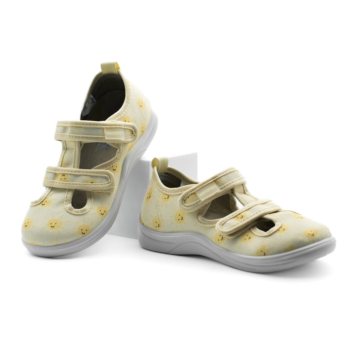 Тапочки детские Nordman Stars  нежно-желтые - фото 4