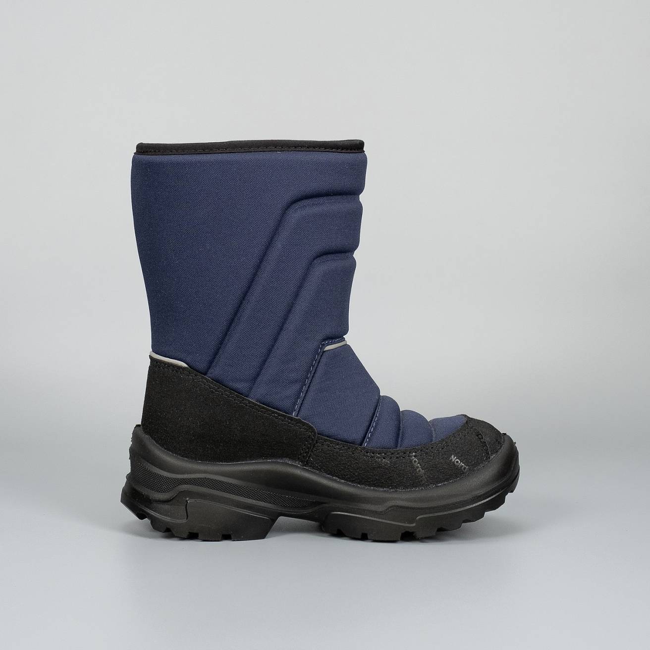 Зимние детские сапоги Nordman Lumi  на липучке синие - фото 5