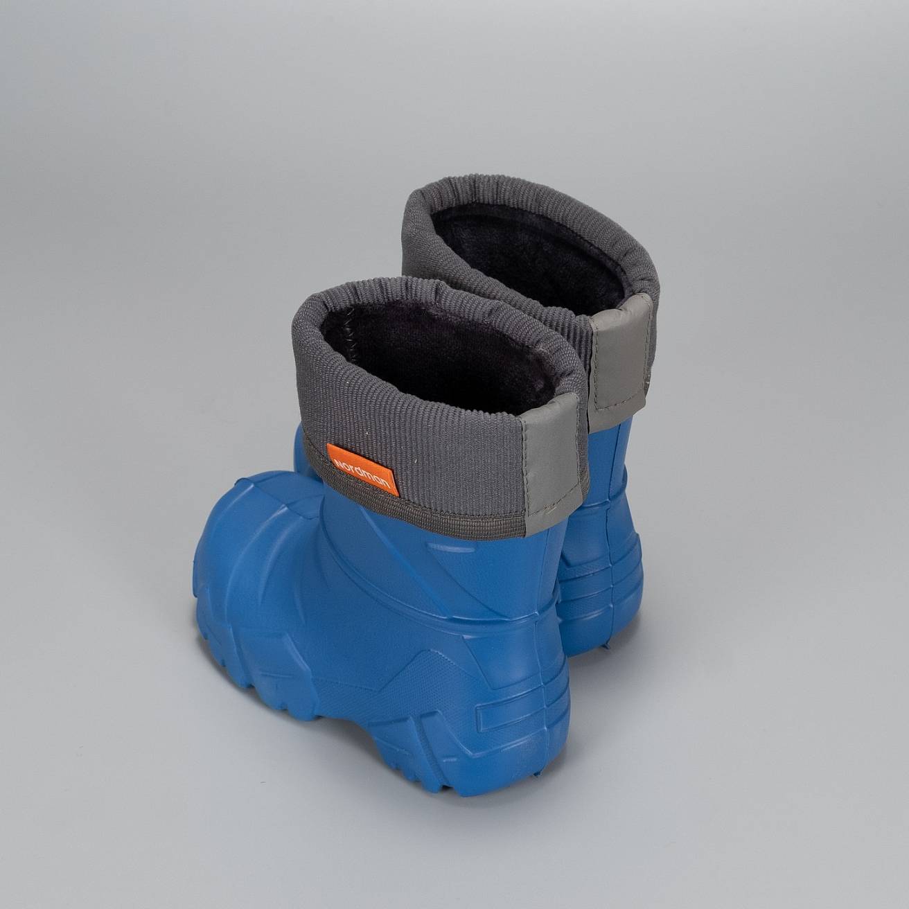 Сапоги детские Nordman Kids со съемным флисовым утеплителем синие - фото 8