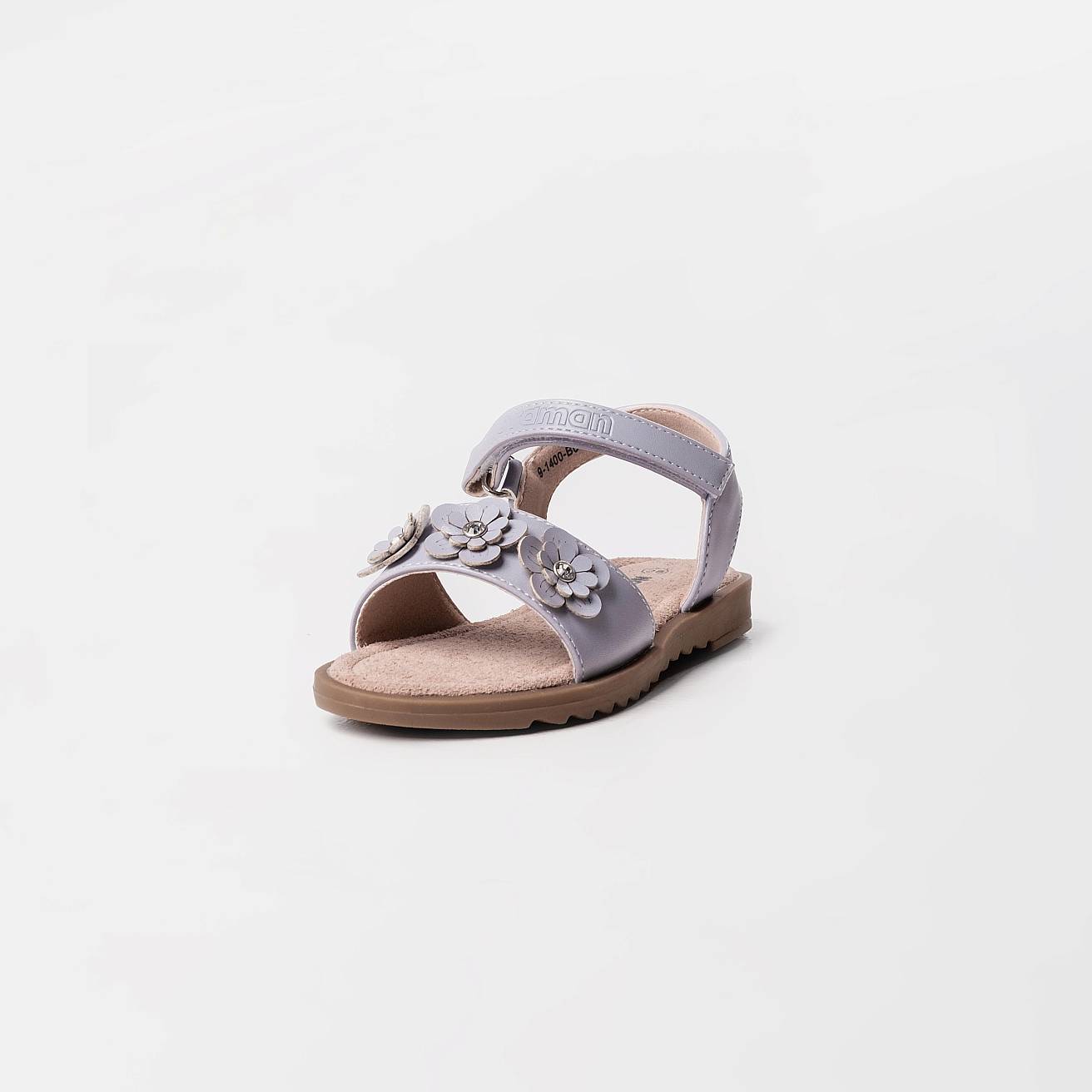 Босоножки детские летние лиловые - фото 5