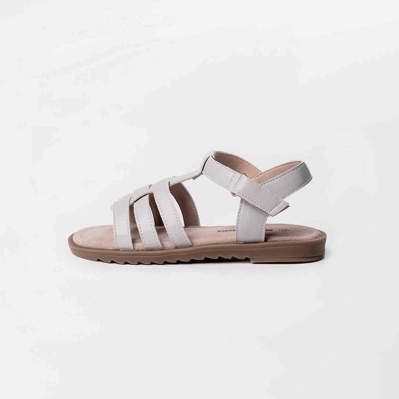 Босоножки детские летние серые - фото 7