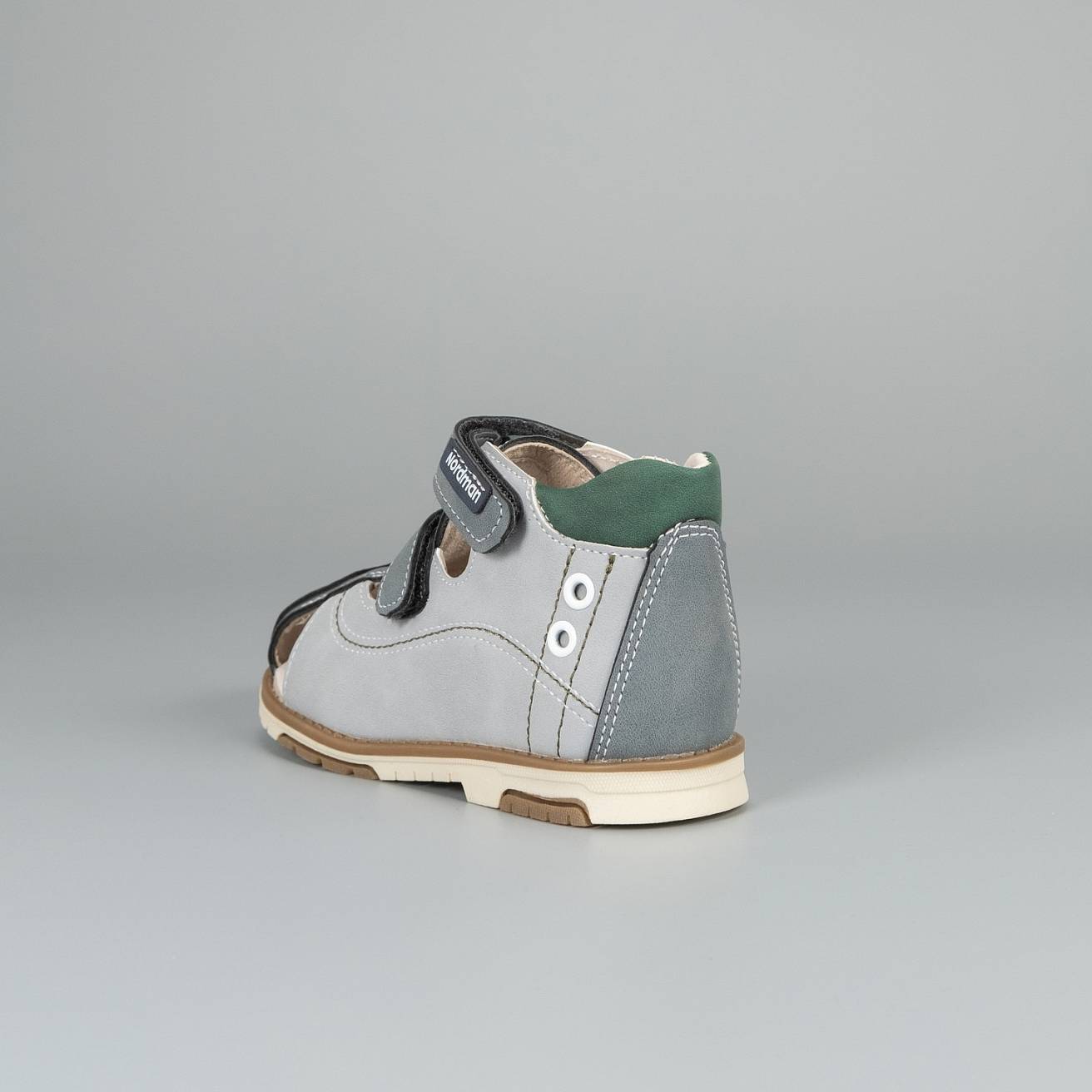 Сандалики детские Nordman Boom Серый - фото 3