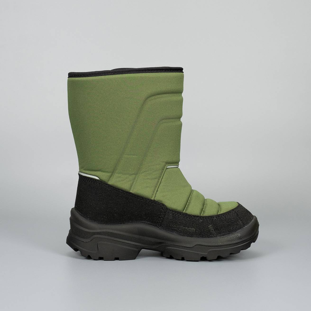 Зимние детские сапоги Nordman Lumi  на липучке Хаки - фото 5