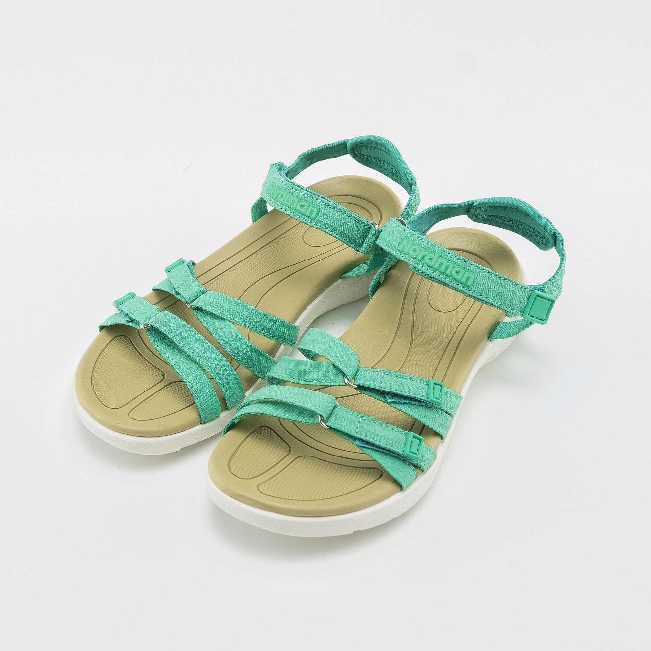 G02 Nordman сандалии женские летние зелёные - фото 3