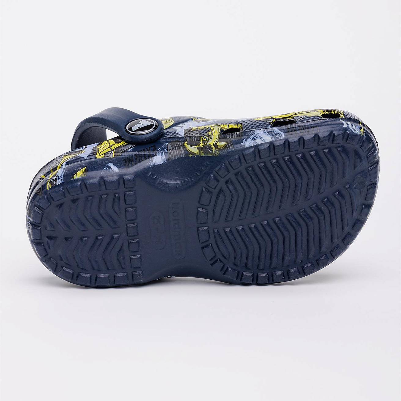 Сабо из ЭВА Nordman Schlöps  темно-синие с принтом машины - фото 2