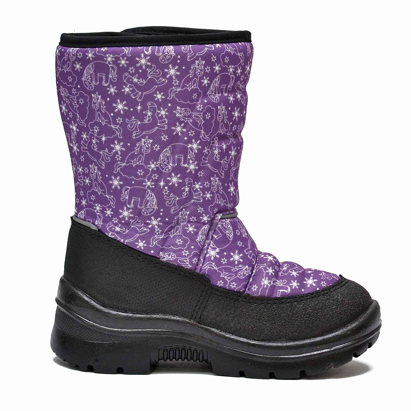 Зимние детские сапоги Nordman Lumi на липучке UNICORNS - фото 5