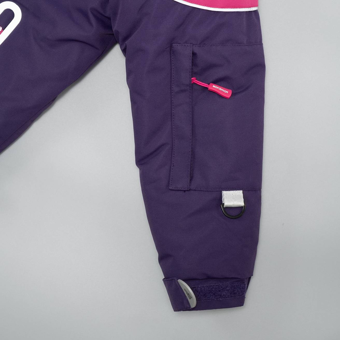 Куртка детская Nordman Wear сиреневый/ малиновый - фото 7