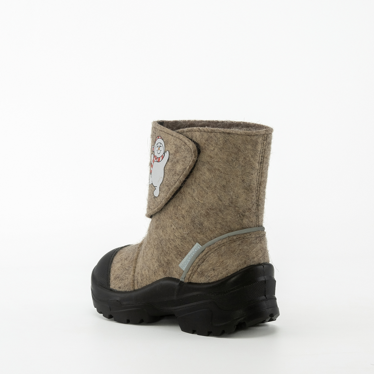 Валенки Nordman на липучке тёмно-серые - фото 4