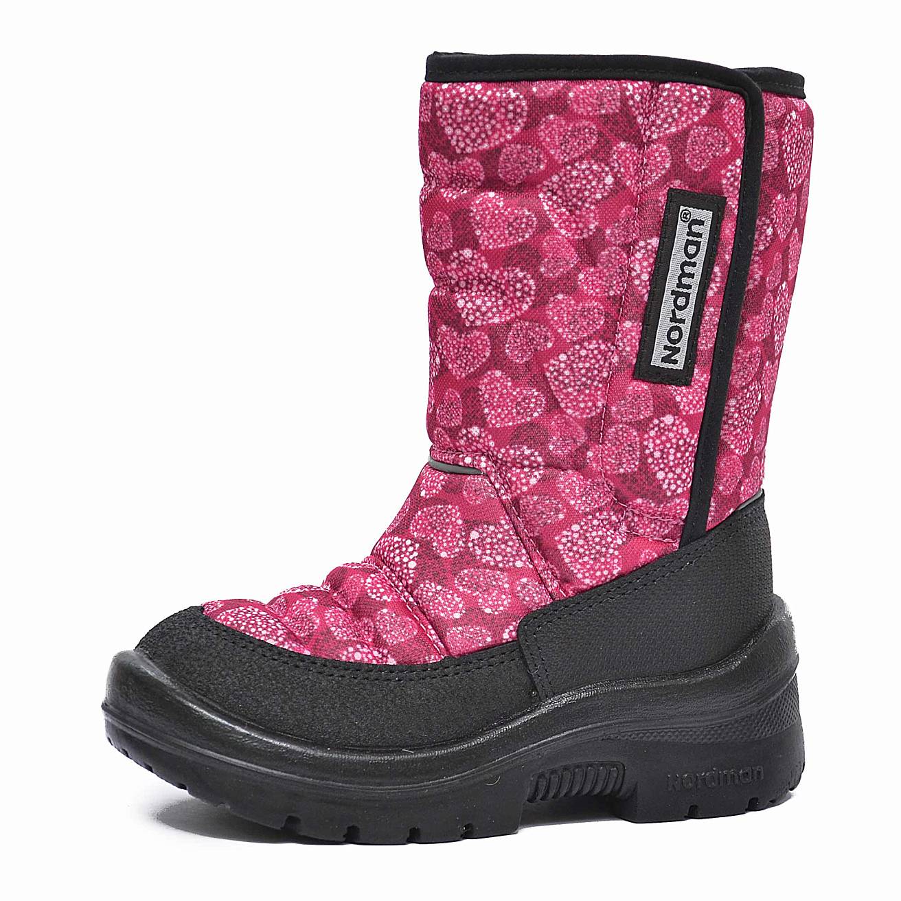 Зимние детские сапоги Nordman Lumi  на липучке LETS SNOW DOT - фото 3
