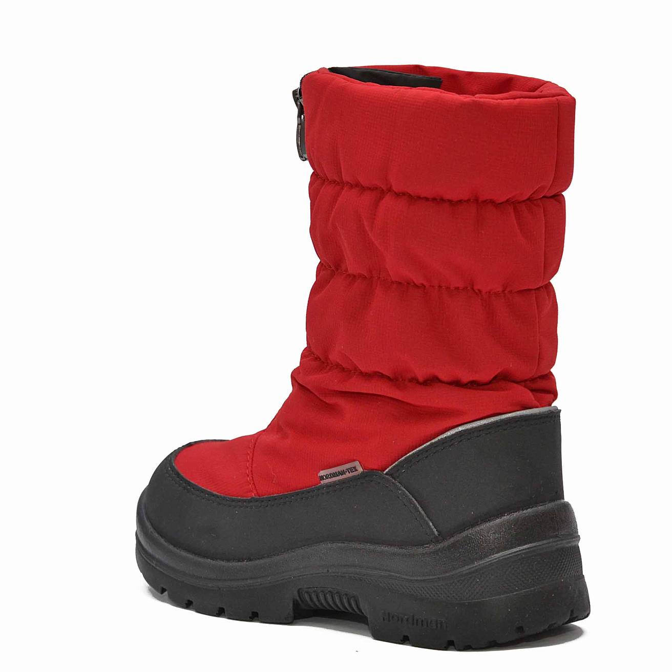 Сапоги Nordman Gloss с мембраной красные - фото 4