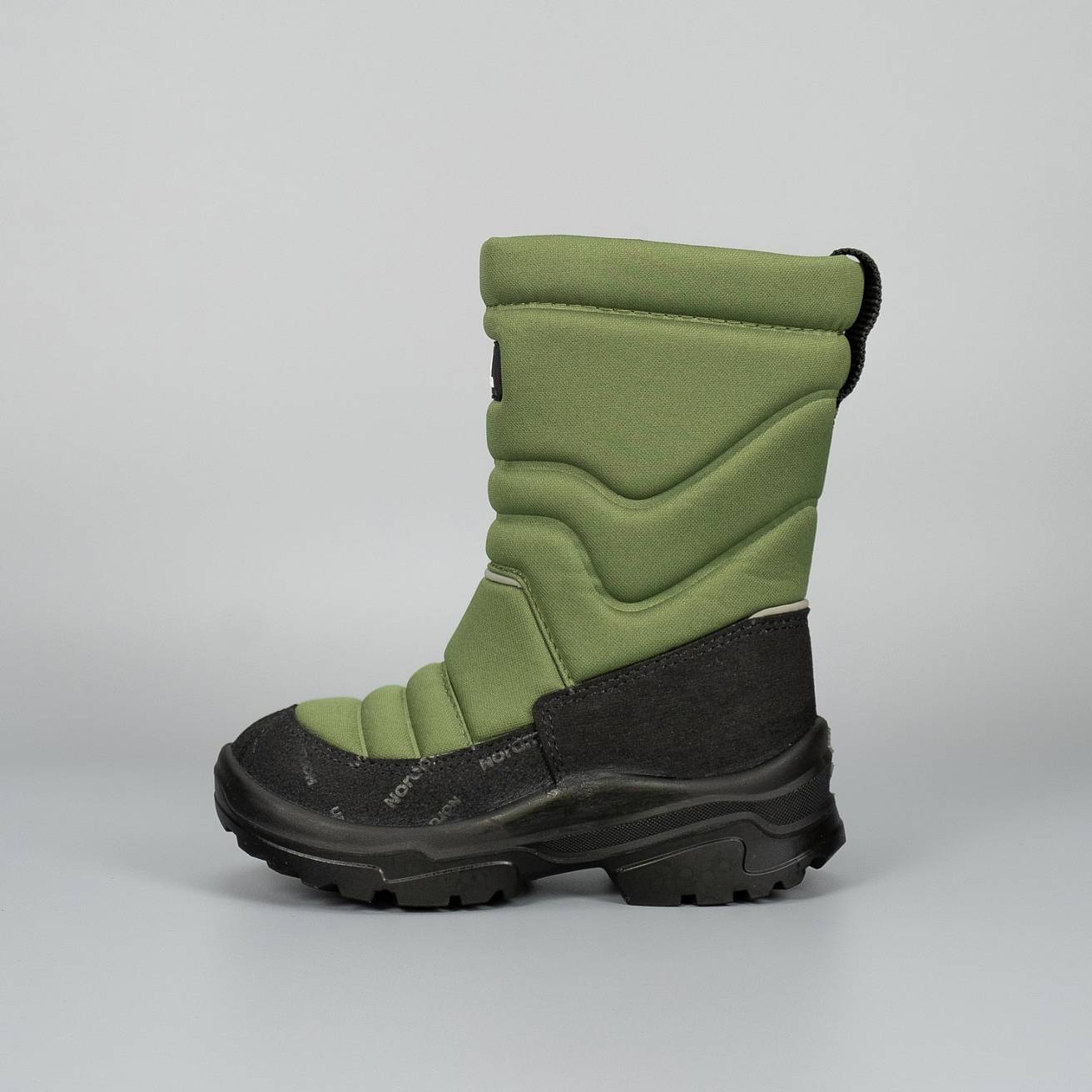 Зимние детские сапоги Nordman Lumi Хаки - фото 4