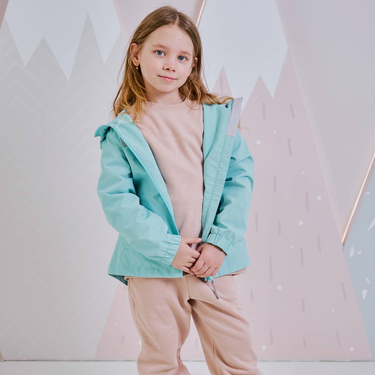 Nordman Wear куртка-ветровка без утеплителя мятная - фото 2