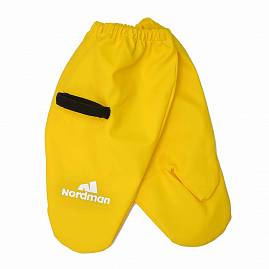Фото Детские варежки-краги Nordman желтые