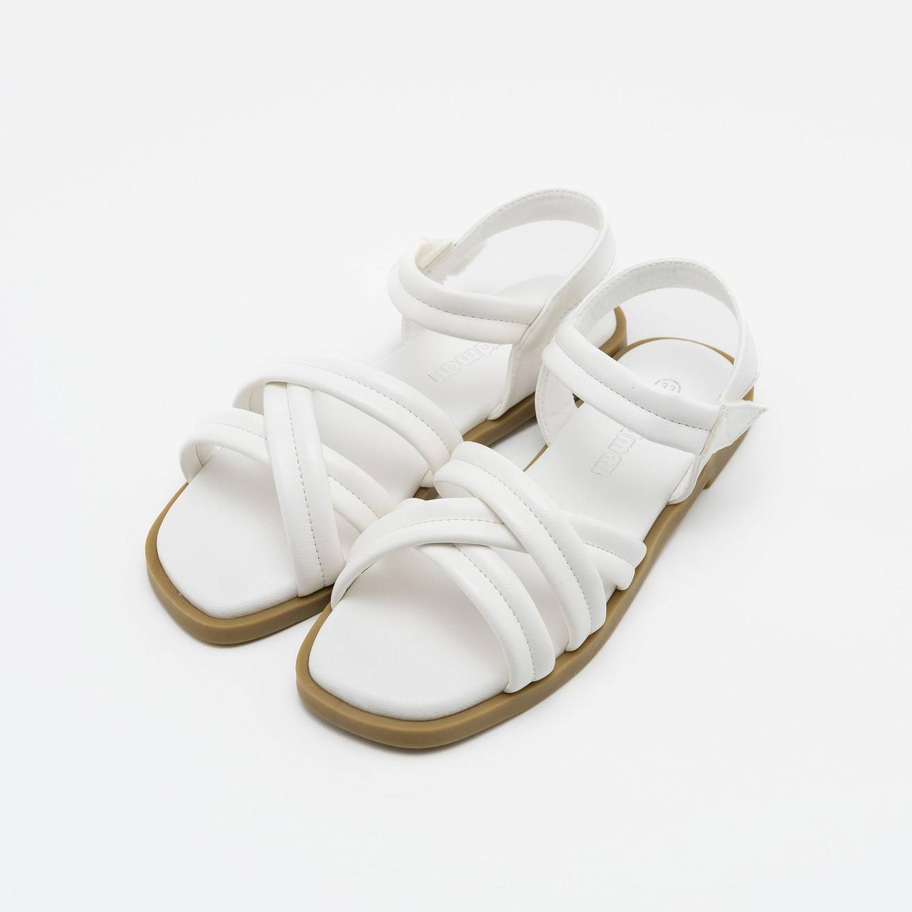 Босоножки детские летние белые - фото 2