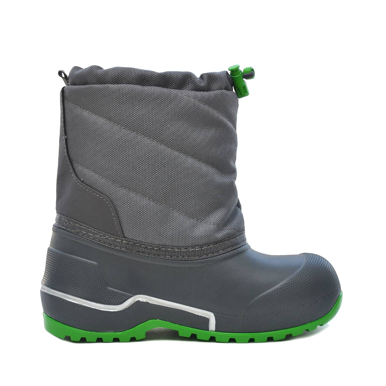 Сноубутсы Nordman Cross из ЭВА+ТЭП серый/зеленый - фото 6