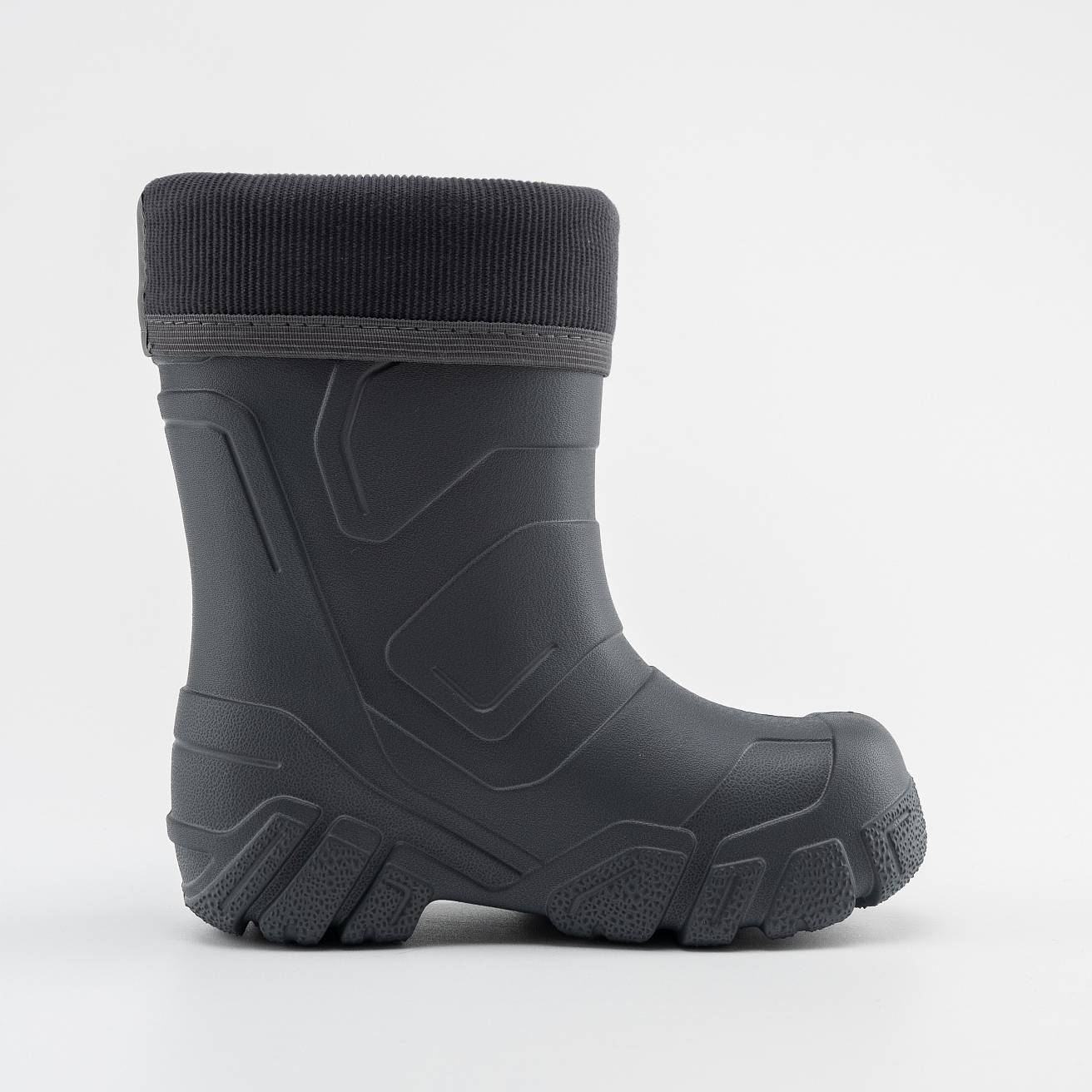 Сапоги детские Nordman Kids 2.0 со съемным флисовым утеплителем серые - фото 5