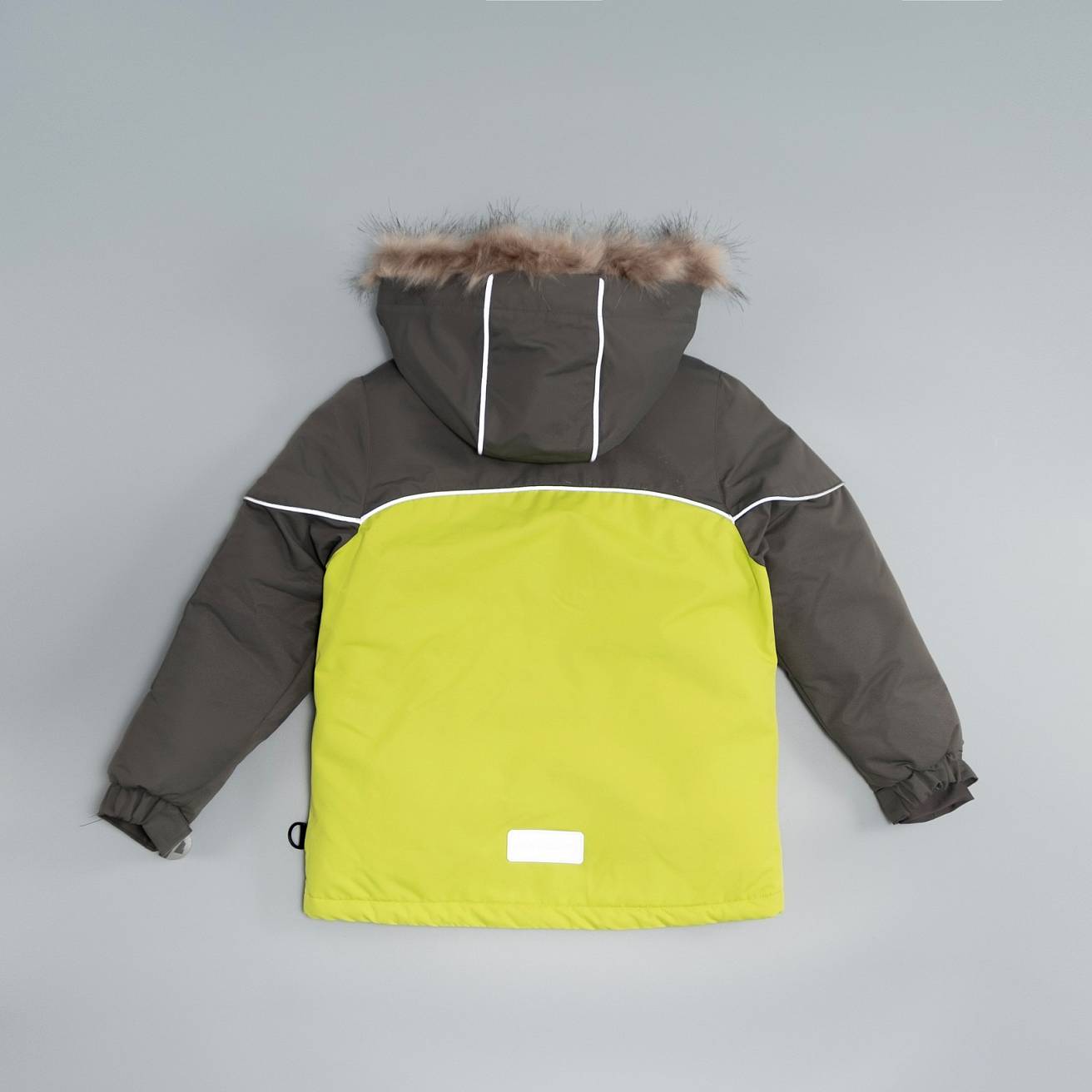 Куртка детская Nordman Wear салатовый/серый - фото 2