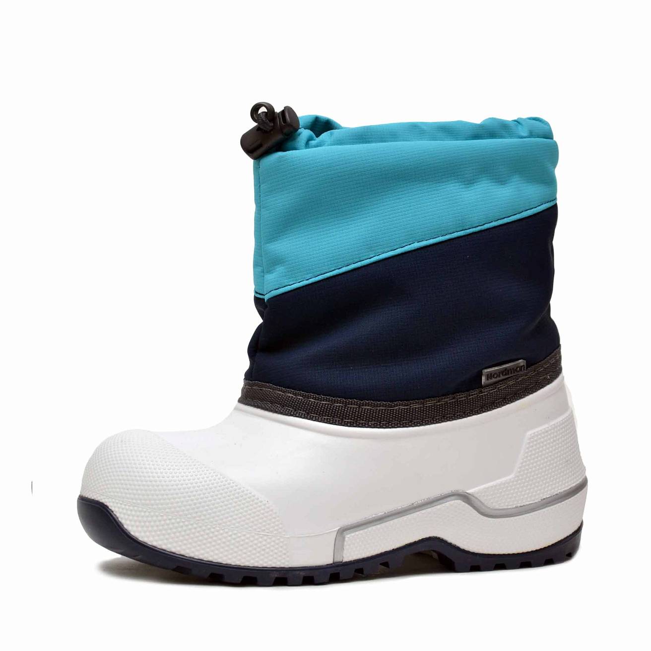 Сноубутсы Nordman Cross из ЭВА+ТЭП темно-синий/бирюзовый - фото 2