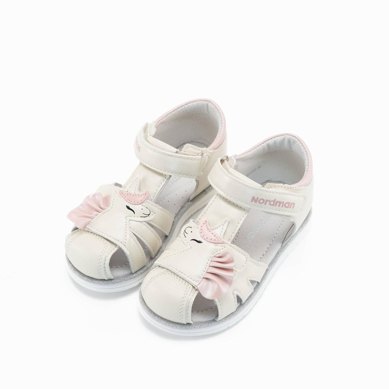 Сандалики детские Nordman Boom цвет бежевый - фото 3