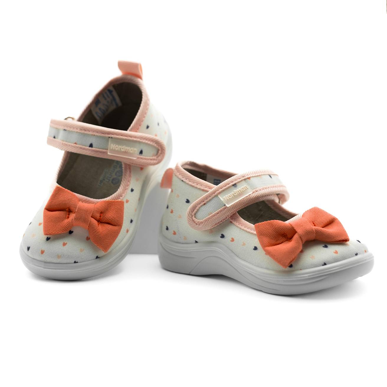 Тапочки детские Nordman Stars белые - фото 5