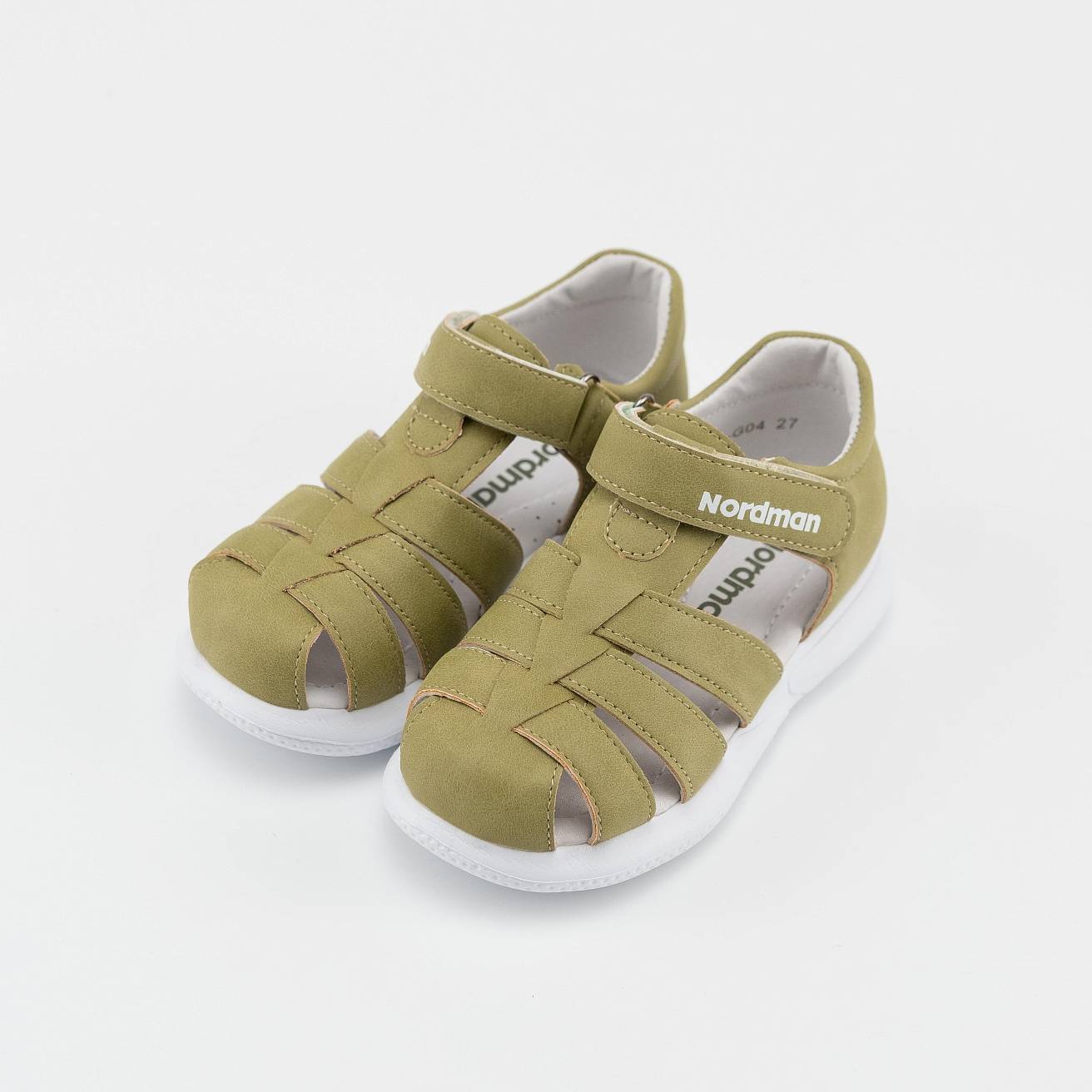 Сандалии летние Nordman Boom оливковые - фото 2