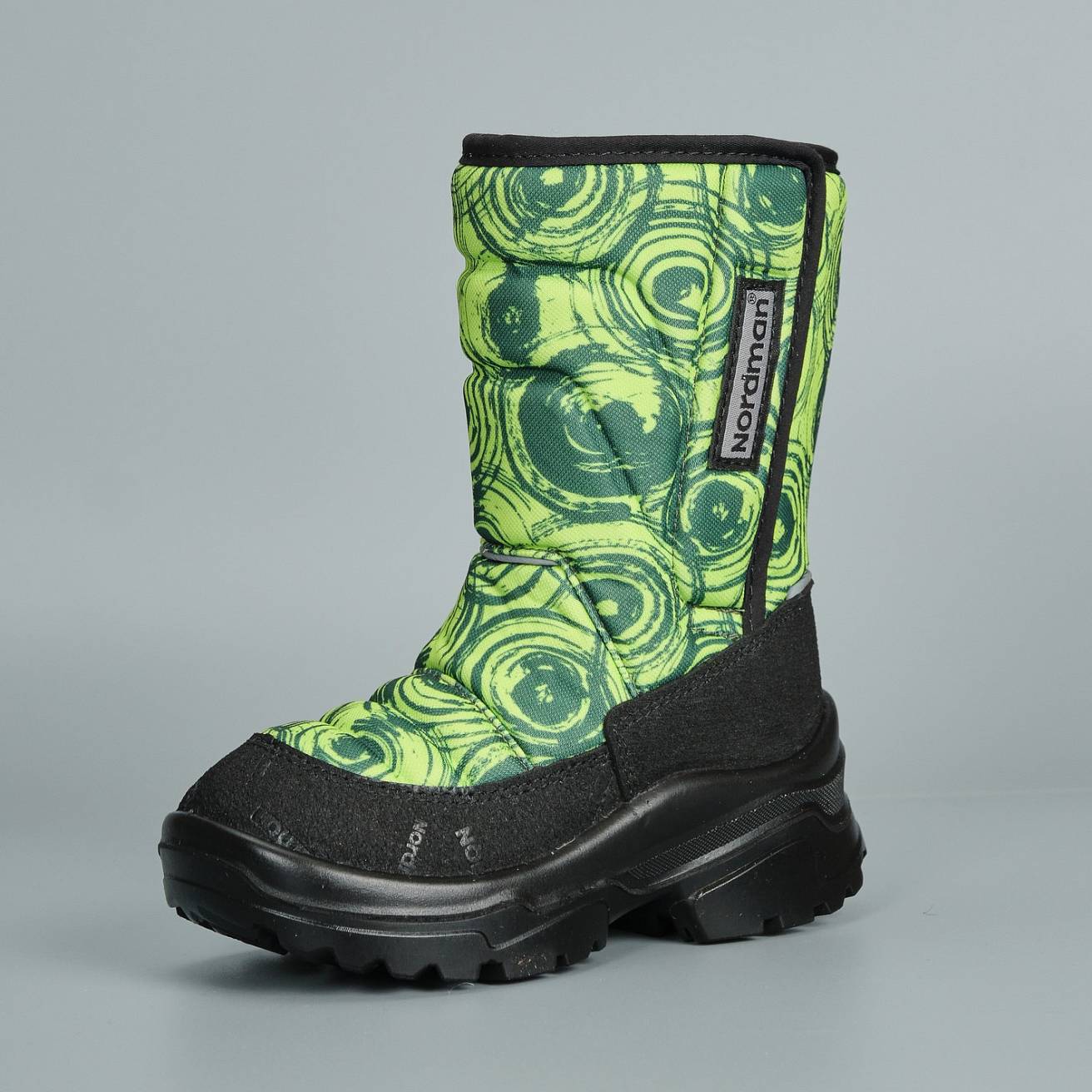 Зимние детские сапоги Nordman Lumi  на липучке KRUGI LIME №7 - фото 2