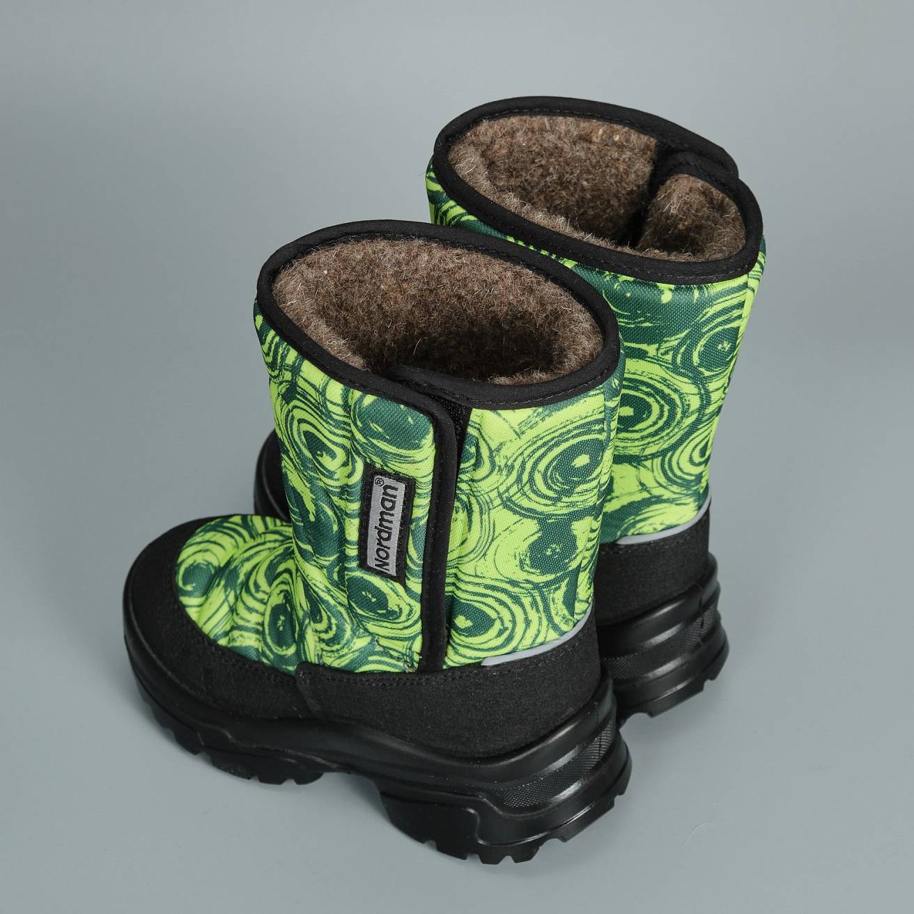 Зимние детские сапоги Nordman Lumi  на липучке KRUGI LIME №7 - фото 6