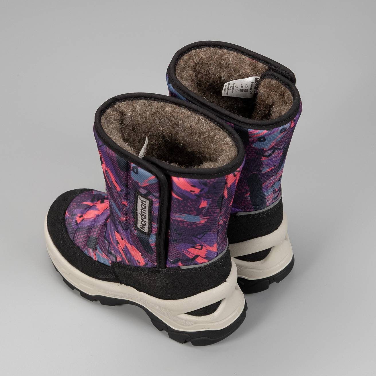 Зимние детские сапоги Nordman Lumi 2.0 MATIS PLUM - фото 7