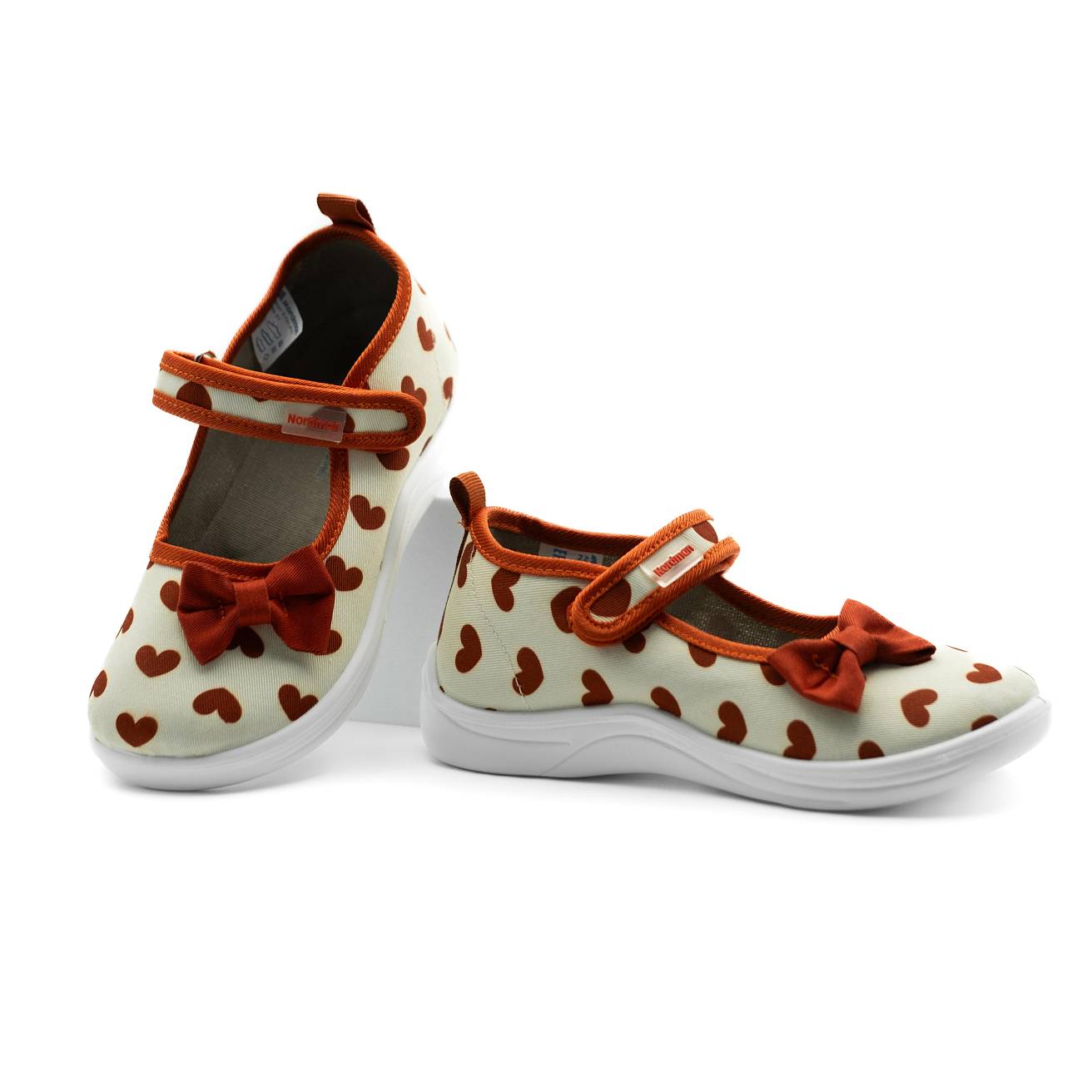 Тапочки детские Nordman Stars белые - фото 5