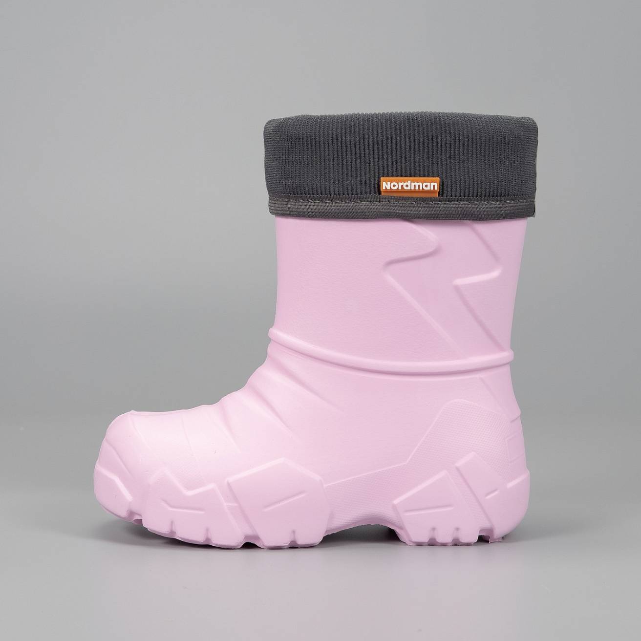 Сапоги детские Nordman Kids со съемным флисовым утеплителем Нежно-розовый - фото 4